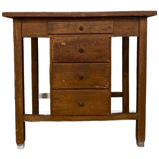Oud Ladenkastje. Antieke Kastje. Origineel. 1