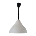White Plastic Hanging Lamp thumbnail 1