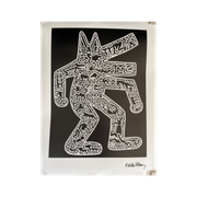 Keith Haring, Dog, 1985, Licensed By Artestar Ny, Printed In U.K.