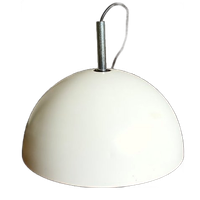 Vintage Dome Mushroom Hanglamp Hoffmeister Leuchten Jaren '70