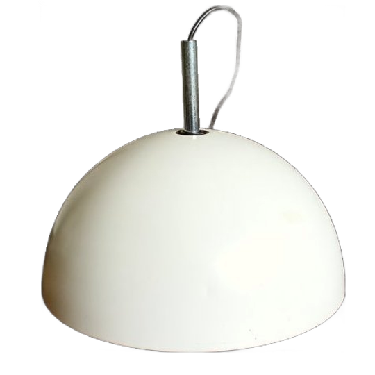 Vintage Dome Mushroom Hanglamp Hoffmeister Leuchten Jaren '70 1