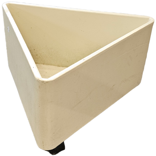 Vintage German Space Age Planter On Wheels From Bauform / Wohnform / 1970s 1