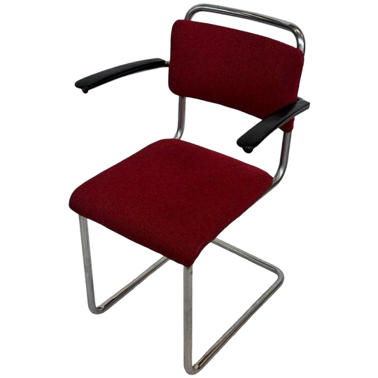 Vintafe Gispen 201 Stoel - Rood Dutch Design 1