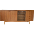 Mid Century Sideboard | Vintage - Vitrinekast, Lowboard thumbnail 1