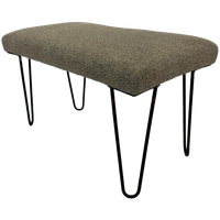 Vintage Voetenbank Ottoman Voetsteun Hairpin Legs