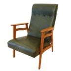 Vintage Retro Fauteuil Stoel Jaren 60 Mid Century thumbnail 1