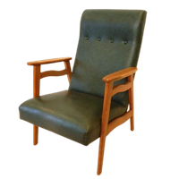 Vintage Retro Fauteuil Stoel Jaren 60 Mid Century