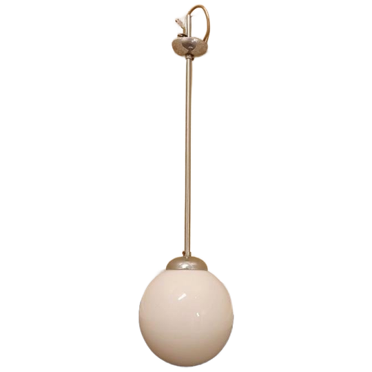 Vintage Art Deco Hanglamp Plafondlamp Bollamp 1