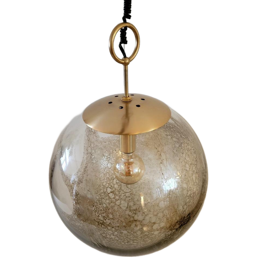 Xl Bubble Globe Van La Murrina, Murano Glas En Messing 1