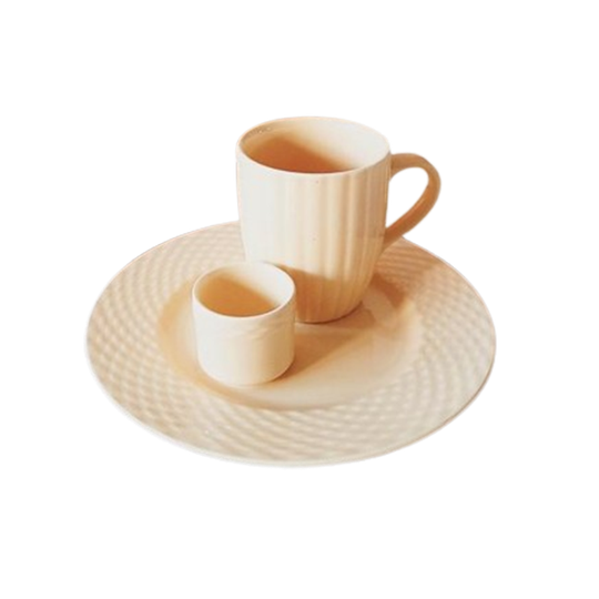 Botergeel Servies Hema Pagnossin En John Tams Ontbijt 1