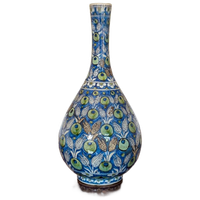 Cantagalli Vase Style Iznik - 19th Century