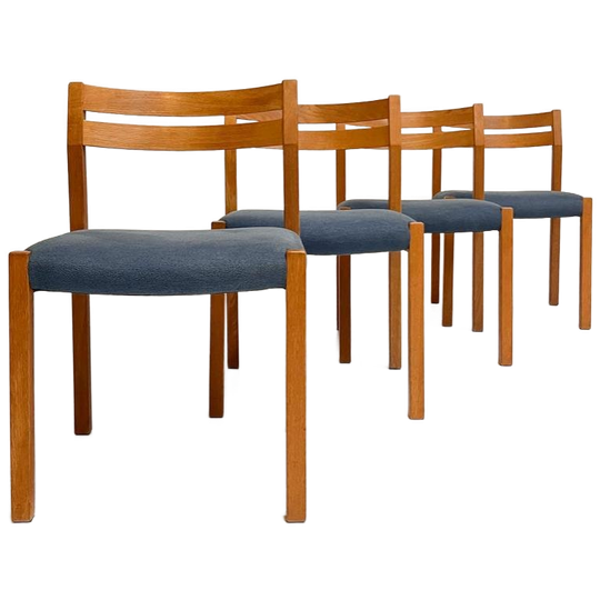 Set Van 4 Niels Otto Moller Stoelen Model 84, 1960's 1