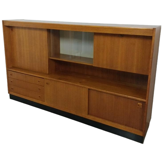 Vintage Midcentury Wandmeubel | Sideboard | Barkast Retro 1