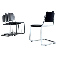 4x Tecta B11 Cantilever Stoelen Design Jean Prouve