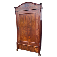 Mahonie 1 Deurs Kast Met Planken, 102 Cm Breed