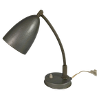 Bureaulamp - Grijs Metallic - Flexibele Slang - 1950'S thumbnail 1