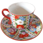 Antieke Kop En Schotel Vintage Kop En Schotel Servies thumbnail 1