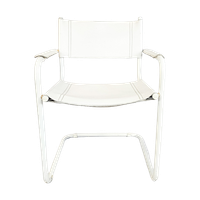 Bauhaus Design - Mart Stam - Visitor Chair - Matteo Grassi - Leer - Buisframe - 70'S