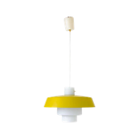 Geel Wit Space-Age Hanglamp - Reliving