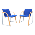 Set Of 2 Thonet Model S320 By Wulf Schneider / Ulrich Bohme thumbnail 1