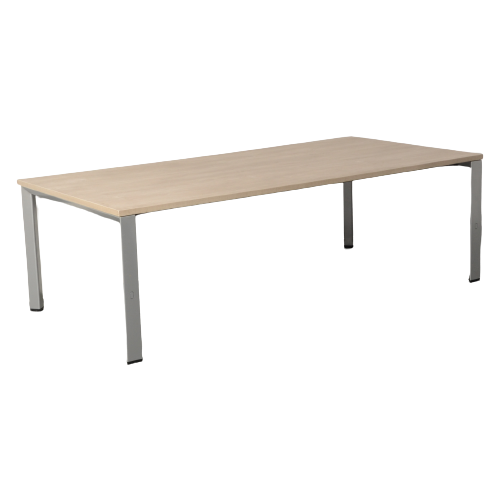 Ahrend 700 Kantinetafel, Bladkleur Naar Keuze, 200 X 100 Cm, Hoogte Instelbaar Onderstel