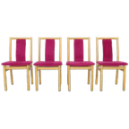Vintage Deense Eetkamerstoelen 4 Van K. Høffer-larsen thumbnail 1