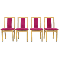 Vintage Deense Eetkamerstoelen 4 Van K. Høffer-larsen