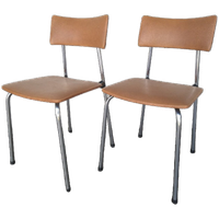 2x Vintage Chairs (set)