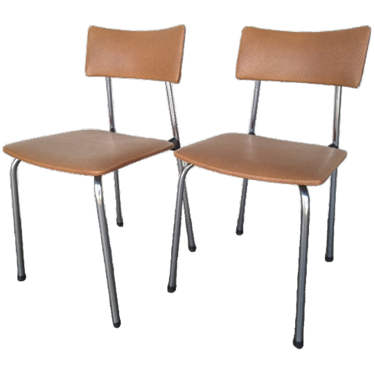 2x Vintage Chairs (set) 1