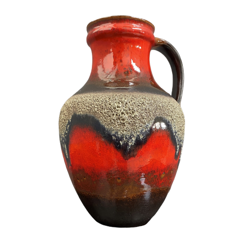 Fat Lava Vase West Germany 1960S By Carstens Tonieshof