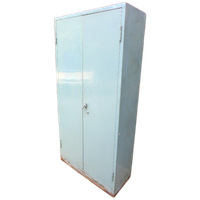 Mooie Industriele Metalen Vintage Kast