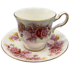 Queen Anne Kop En Schotel Floral thumbnail 1