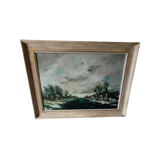 Groot Landschap Van Albert Eeckhout. 1