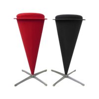 Set Van 2 Krukken Verner Panton, Cone Stools