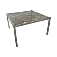Hollywood Regency Salontafel 65 X 65 Cm