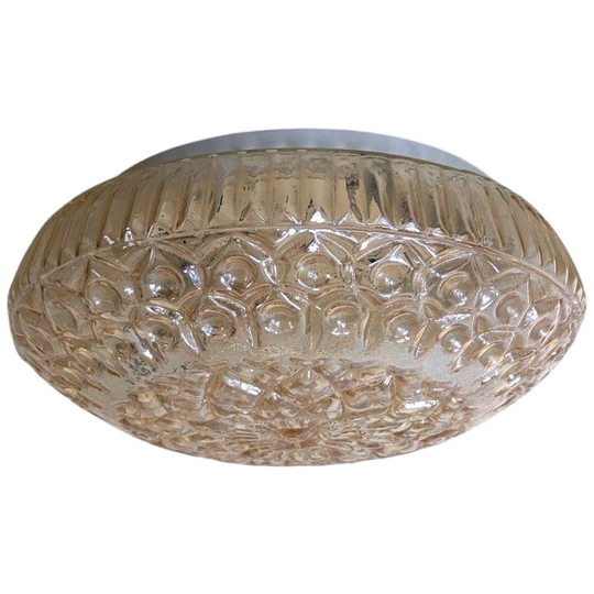 Glazen Plafondlamp Jaren 70 – Massive 1