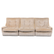 1970’S Vintage Italian Design Three Seat Sofa / 3 Zitsbank / Bank From Pizzetti
