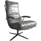 Lederen Industriële Fauteuil Van Het Anker Type Tiberius thumbnail 1