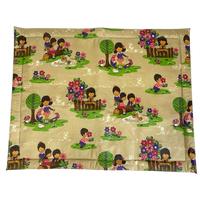 Retro Boxkleed Vintage Seventies Skai Babykamer