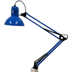 Retro Blauwe Schaarlamp Uit De Jaren 90 thumbnail 1