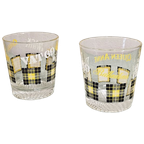 Vintage Whiskey Tumblers Met Opschrift thumbnail 1