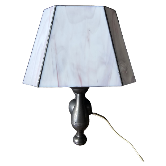 Vintage Glas In Lood Wandlamp 1