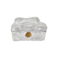 Royal Leerdam - Glas - Kristal - Asbak - 3E Helft 20E Eeuw