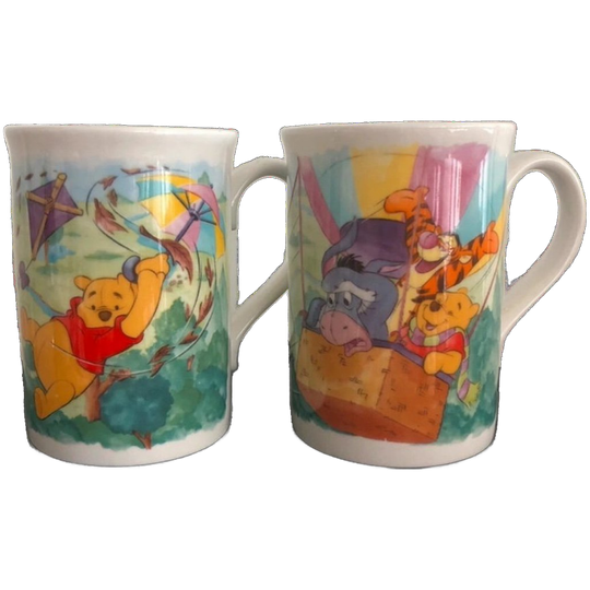 Twee Beker Bone China Engeland / Disney 1