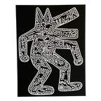 Keith Haring (1958-1990), Dog, 1985, Licensed By Artestar Ny, Printed In U.K. thumbnail 1