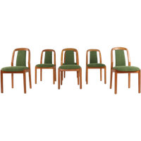 Set 6 Dyrlund Stoelen 'Marialinden' Vintage New Upholstery