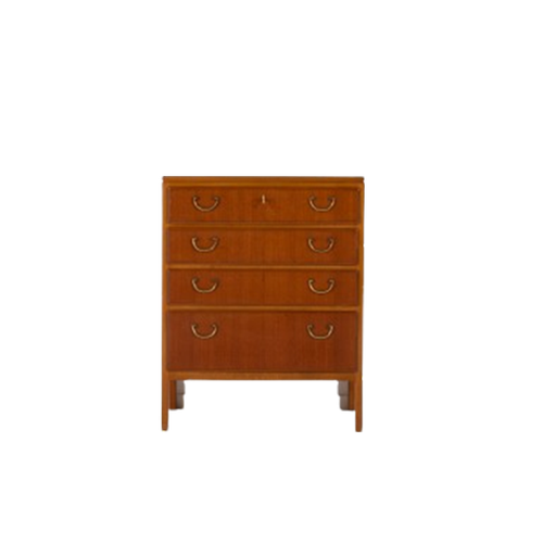 Scandinavian Modern Chest Of Drawers By David Rosen For Nordiska Kompaniet, Sweden 1950’S