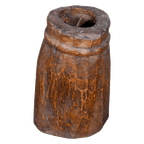 Houten Pot Uit India thumbnail 1