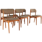 Set 6 Erik Buch Stoelen Vintage Eetkamerstoelen thumbnail 1