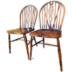 Vintage Windsor Wheelback Eetkamerstoelen thumbnail 1